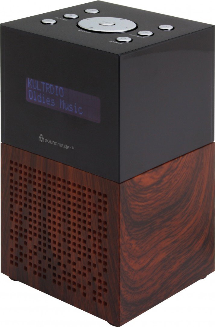 Soundmaster UR210BR DAB UKW Radiowecker Dualalarm Sleep Snooze USB-Ladebuchse