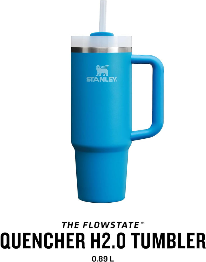 Stanley Quencher H2.0 Flowstate Trinkflasche Mit Strohhalm - Thermobecher Kühlt 9-11 Stunden - 40-48