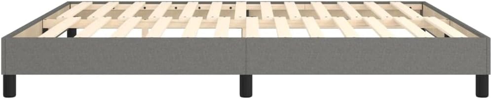 vidaXL Boxspringbett, Bettgestell mit Lattenrost, Bett Polsterbett mit Stützbeinen, Doppelbett Schla