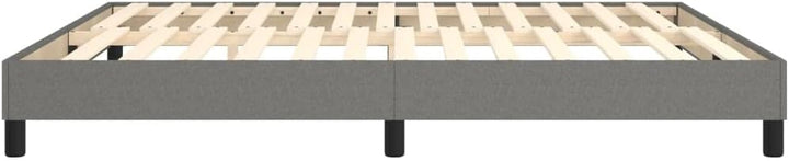 vidaXL Boxspringbett, Bettgestell mit Lattenrost, Bett Polsterbett mit Stützbeinen, Doppelbett Schla