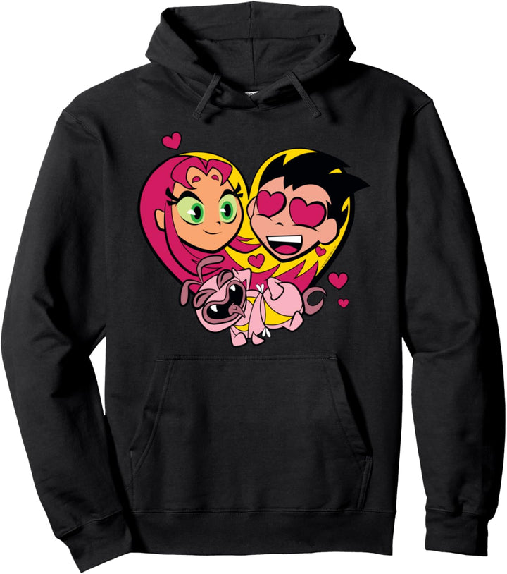 Teen Titans Go! Starfire and Robin Pullover Hoodie