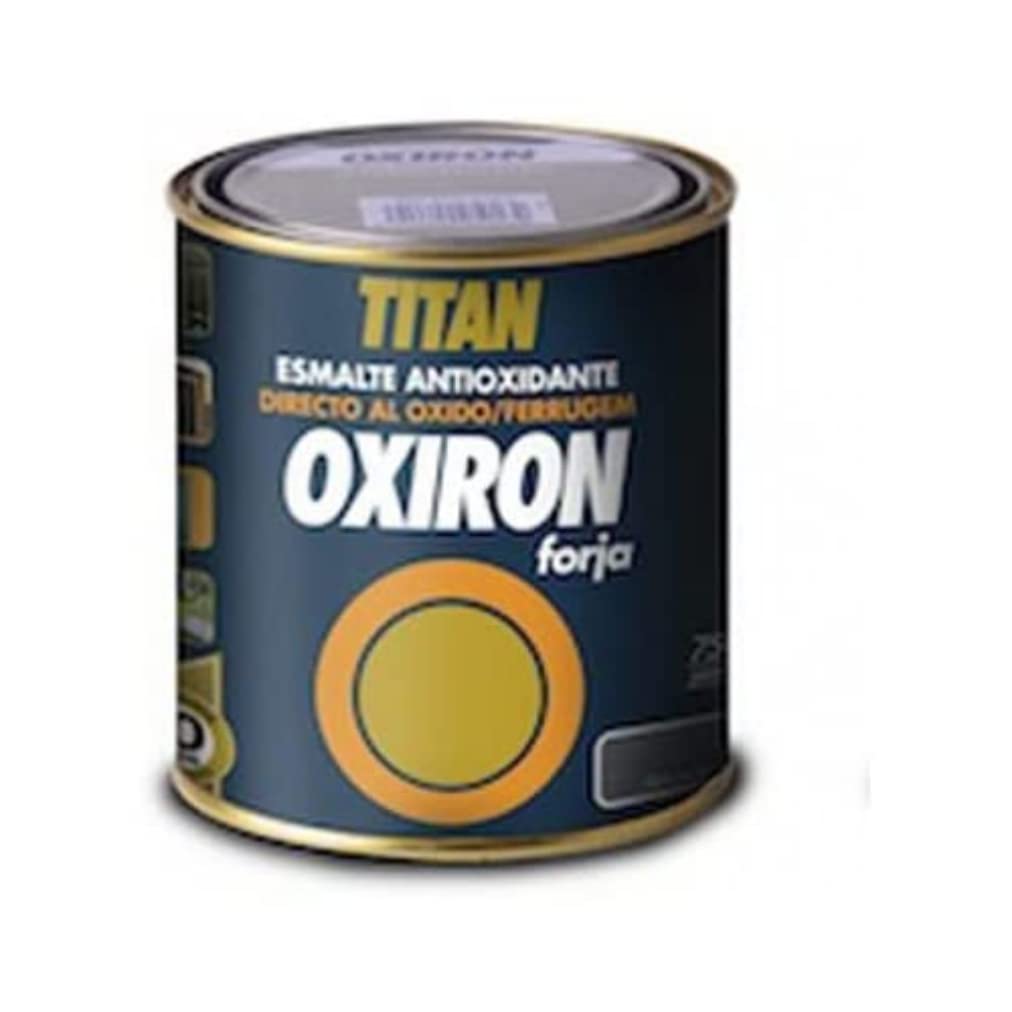 oxiron – Emaille Metall Schmiede 0,75 l braun