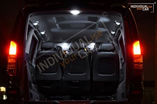 INDIVIDUALise your CAR Innenraumbeleuchtung SET für V Klasse Viano W639 (Pure-White) Reinweiss, Pure