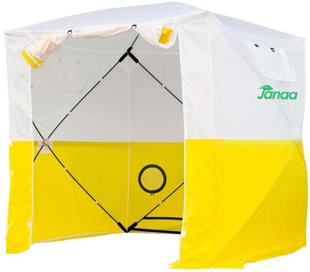 JAX3 Professionelles Arbeitszelt, Pop-Up, UV50+, 1,8 x 1,8 x 2,5 m, sofortiger schneller und einfach
