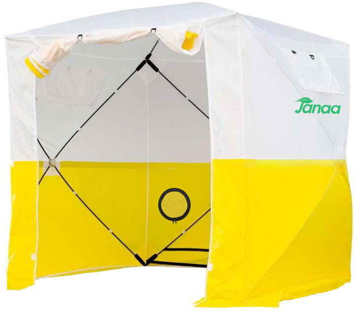JAX3 Professionelles Arbeitszelt, Pop-Up, UV50+, 1,8 x 1,8 x 2,5 m, sofortiger schneller und einfach