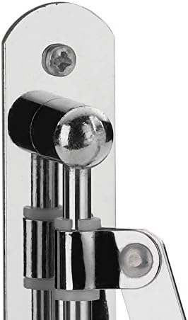 Kela Valeria Wandspiegel, Metall, Silber, 17.5 x 17.5 x 36 cm