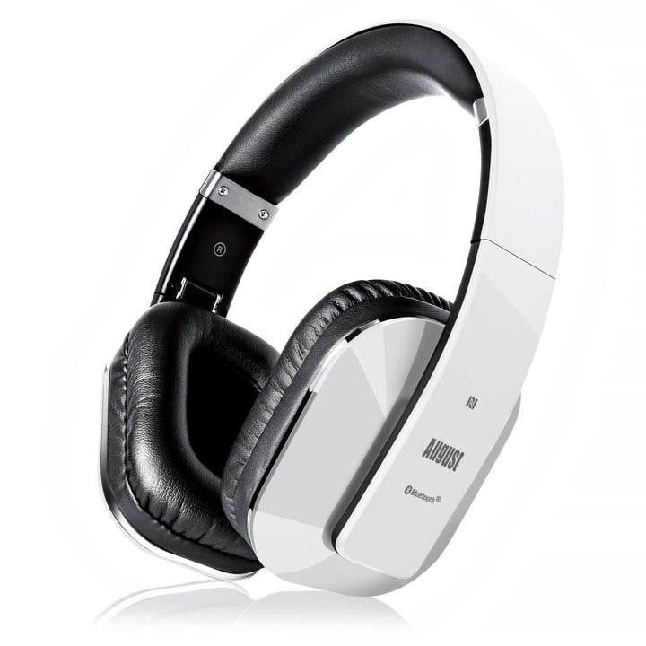 August EP650 - Bluetooth Kopfhörer v4.2 NFC mit aptX Low Latency - Stereo Over Ear Headphones mit Au