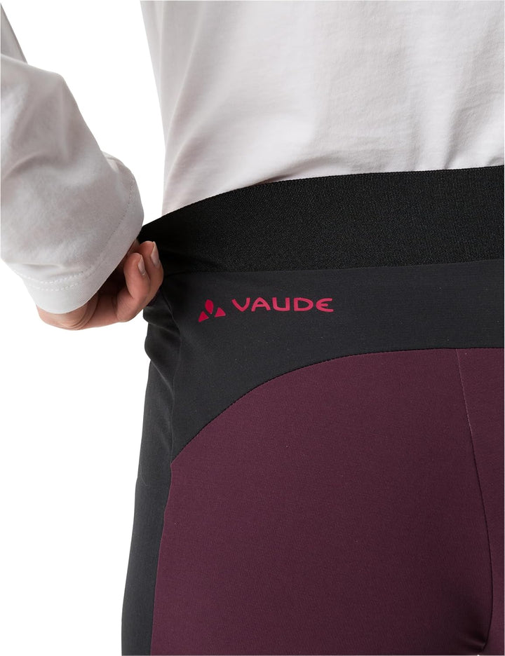 VAUDE Damen Hose Women's Elope Slim Fit Pants 42 Cassis, 42 Cassis