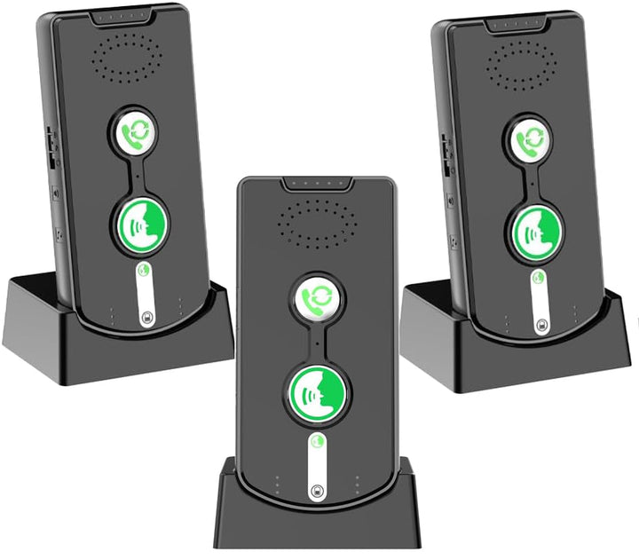 Gegensprechanlage, 2-Wege-Gegensprechanlage, kabelloses Intercom-System für Zuhause, 500M SOS Alarm