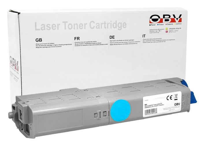 OBV kompatibler Toner als Ersatz für Oki 46490607 für Oki C532 C532DN C542DN mc563 MC563DN mc573 MC5