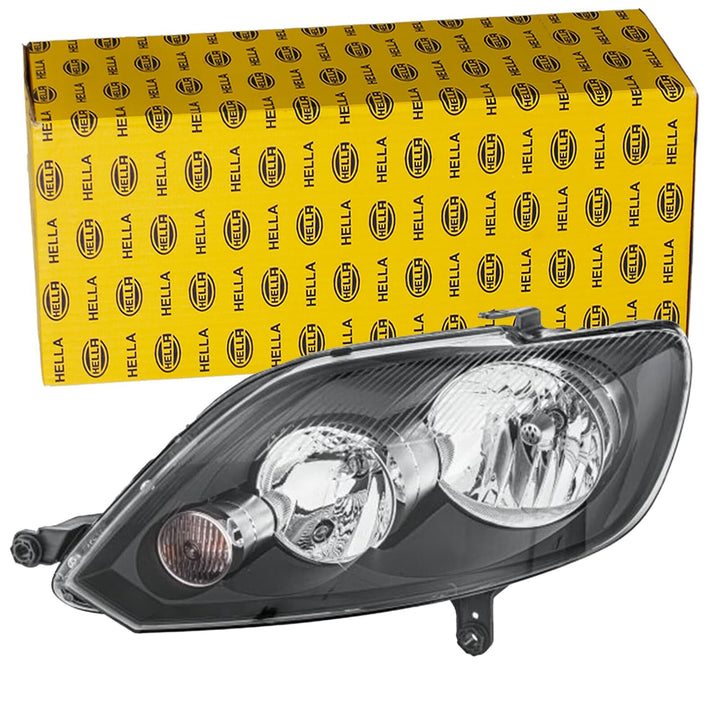 HELLA 1EE 009 948-051 FF/Halogen-Hauptscheinwerfer - links - für u.a. VW Golf Plus (5M1, 521), Links