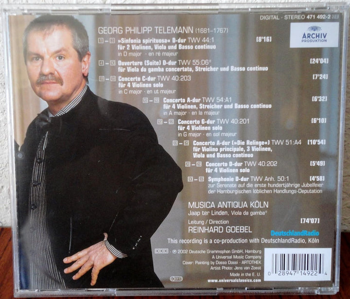 Sinfonia Spiritosa, Audio-CD