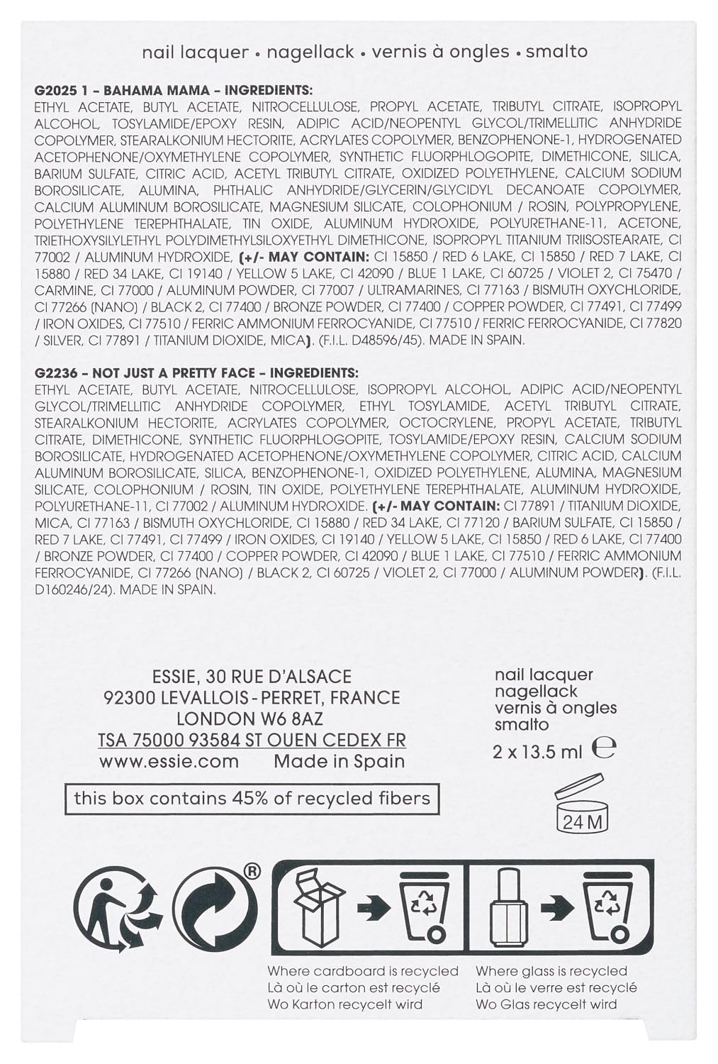 essie Geschenkset Nagellack you're the best, 27 ml you're the best, 1 stück (1er Pack), you're the b