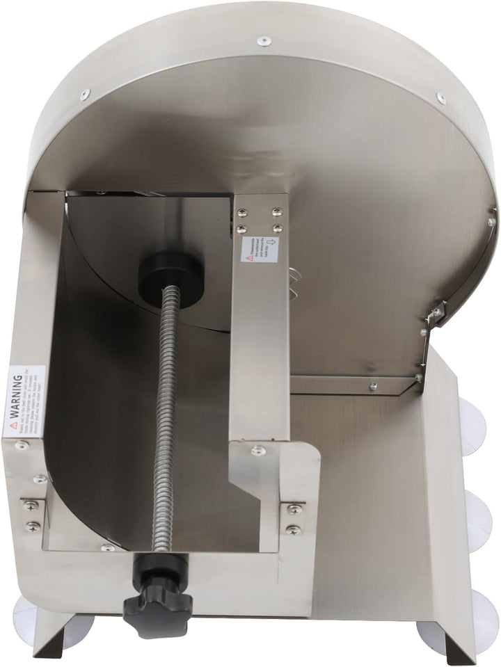 Manueller Lebensmittelschneider Gemüsescheibenschneider Obstschneider | Gastronomie mit 6 Saugnäpfe,