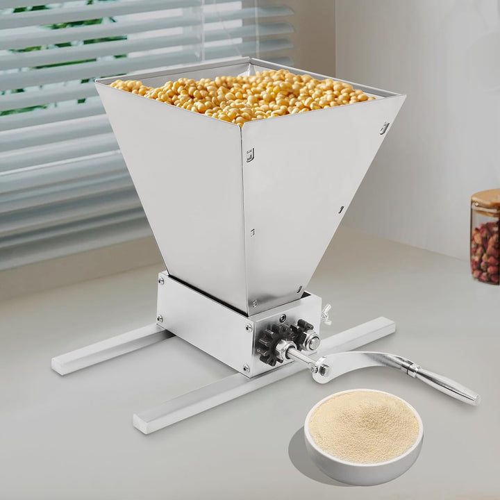 4L Getreidemühle, Malzmühle Futtermühle Maismühle, elektrische Kornpresse für Gerste Weizen Mais, Ha