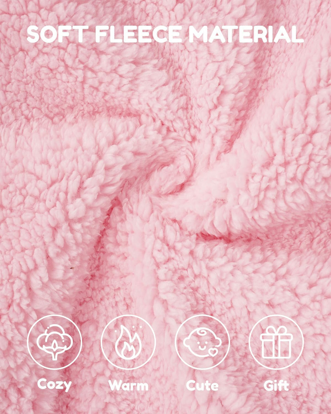 JiAmy Baby Winter Overall Mit Kapuze Schneeanzüge Outfits Fleece Bär Strampler Jungen Mädchen Jumpsu