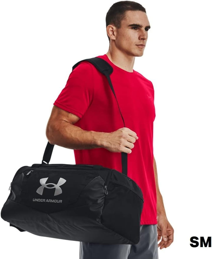Under Armour Herren Undeniable Mittelgrosse Reisetasche, 58 L, Pitch Gray Medium Heather/Black Black