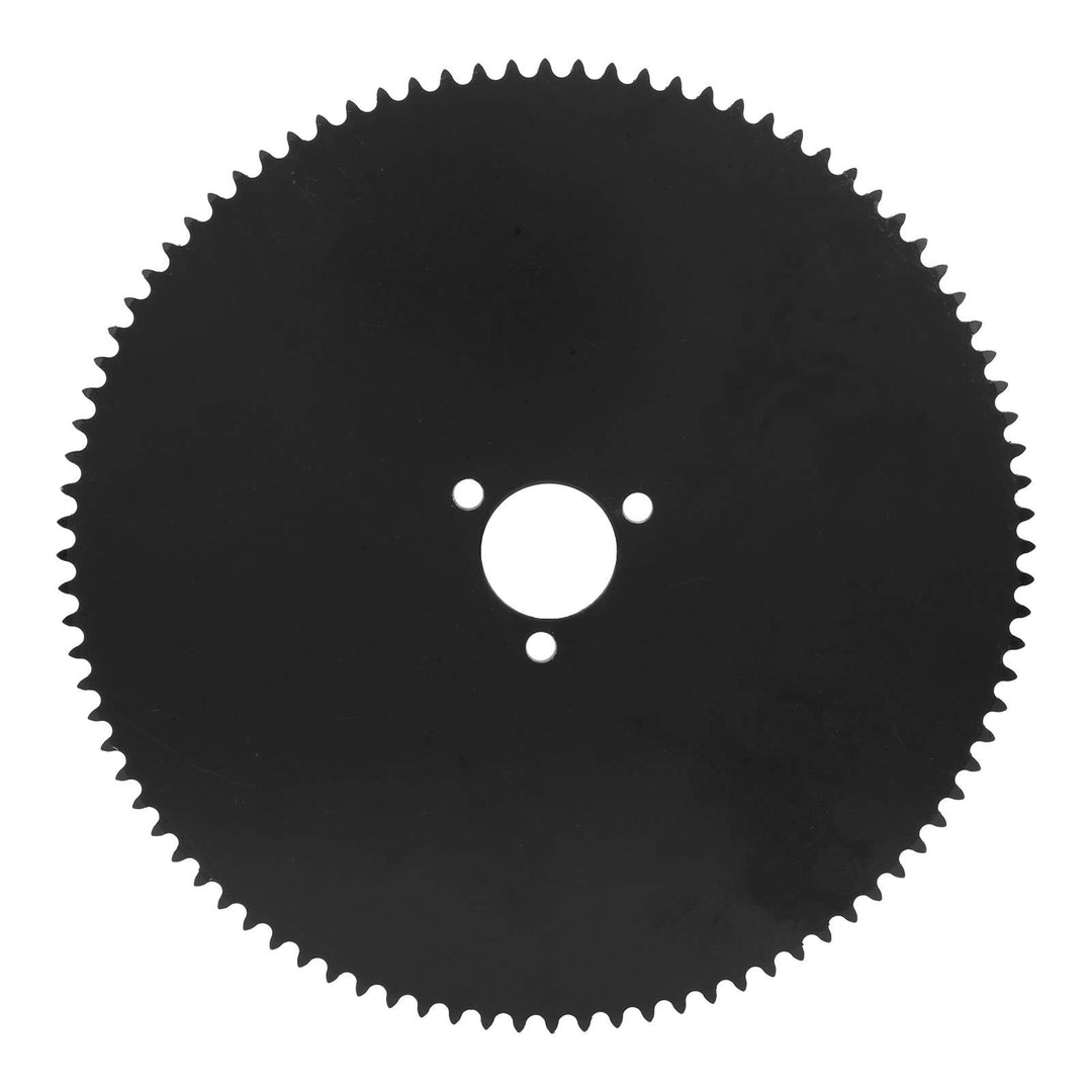 VGEBY Kettenrad 25H 92T Schwarzstahl Kleine Zähne 1 Zoll Innendurchmesser Ersatzteilzubehör für Elek