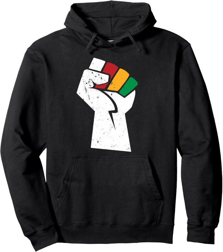 Juneteenth Black Fist Juneteenth Pullover Hoodie