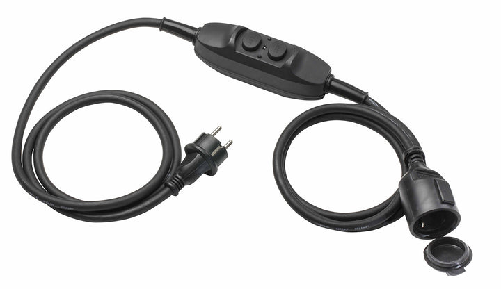 AS – Schwabe 845303 Verlängerungskabel mit Stecker zu Differentialschalter IP 44 Für Aussen/Garten 3
