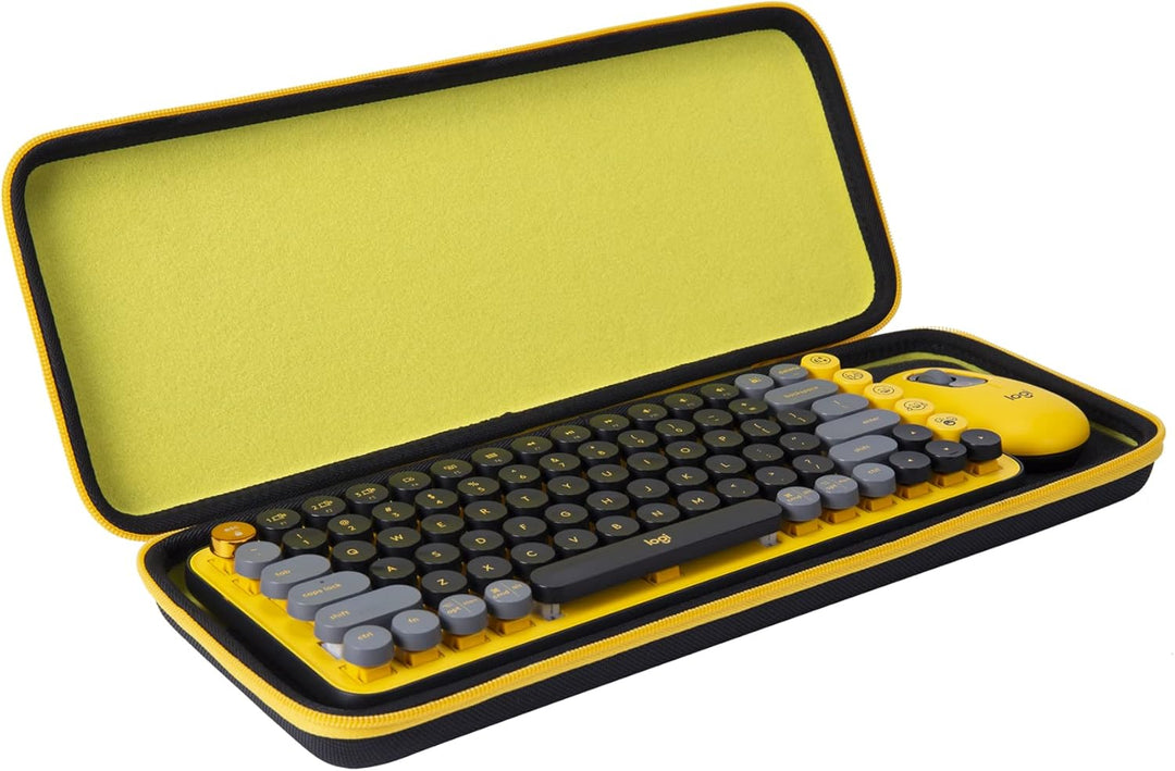 Aenllosi Hart Tragen Tasche Hülle für Logitech POP ICON Combo/Pop Keys Mechanische kabellose Tastatu
