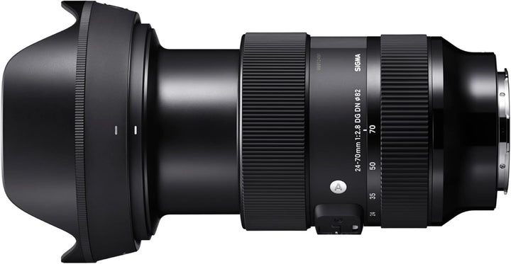 Sigma 24-70mm F2.8 DG DN Art Objektiv für Sony-E Objektivbajonett Single, Single