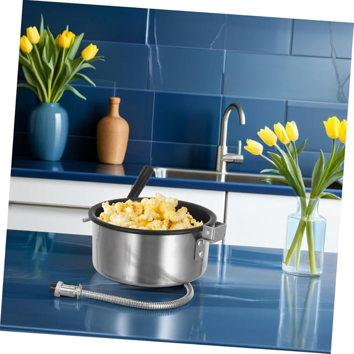 Zerodeko Popcorntopf Kessel Popcornmaschine Kessel Ersatzteil Popcornmaschine Ersatzteile Metall Mas