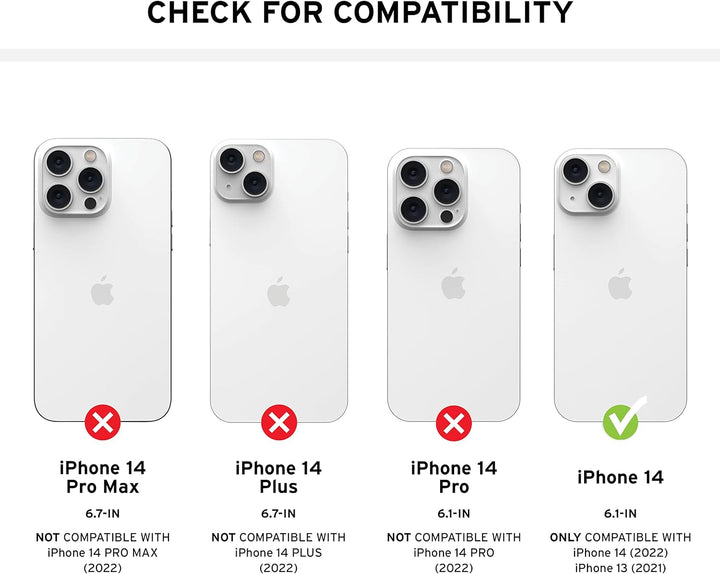 Urban Armor Gear UAG Monarch Schutzhülle kompatibel mit Apple iPhone 14 / iPhone 13 [Wireless Chargi