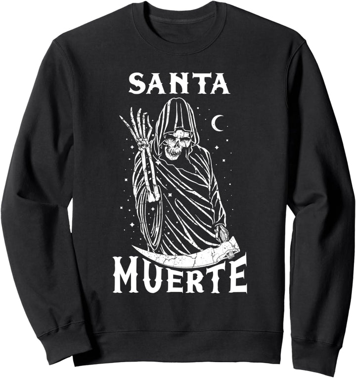 Santa Muerte Skelett Totenkopf Tod Mexiko Mexiko Calavera Sweatshirt