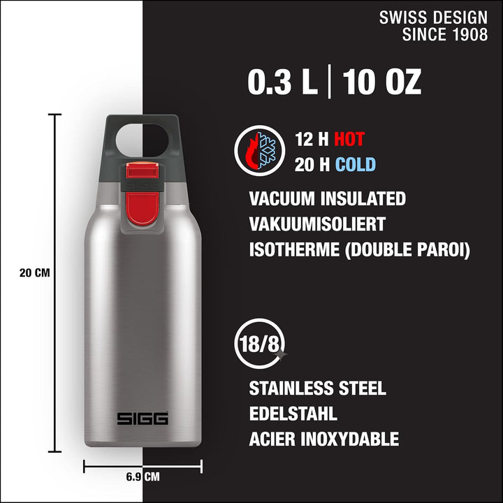 SIGG Hot &amp; Cold ONE Thermo Trinkflasche, schadstofffreie und isolierte Edelstahl Trinkflasche, einhä