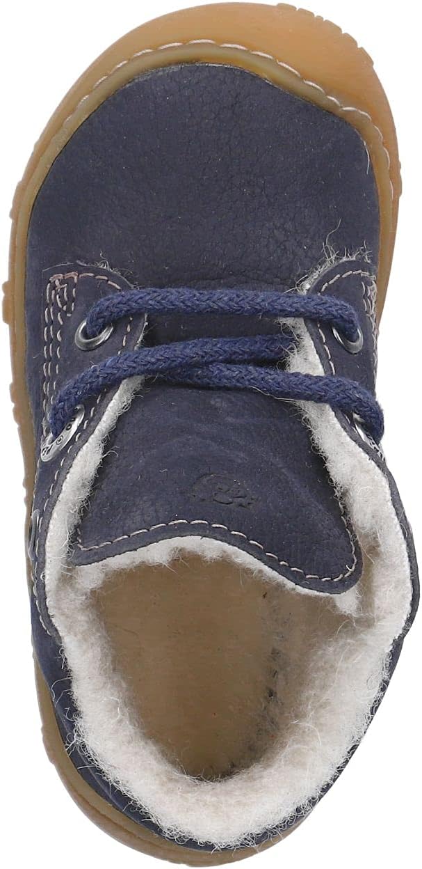 RICOSTA Mädchen und Jungen Winterstiefel Colin, Kinder Lauflernschuhe, Weite: Weit, terracare,Barfus