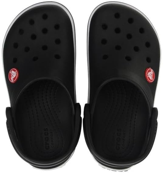 Crocs Unisex Kinder Crocband K Clog 28/29 EU Schwarz, 28/29 EU Schwarz