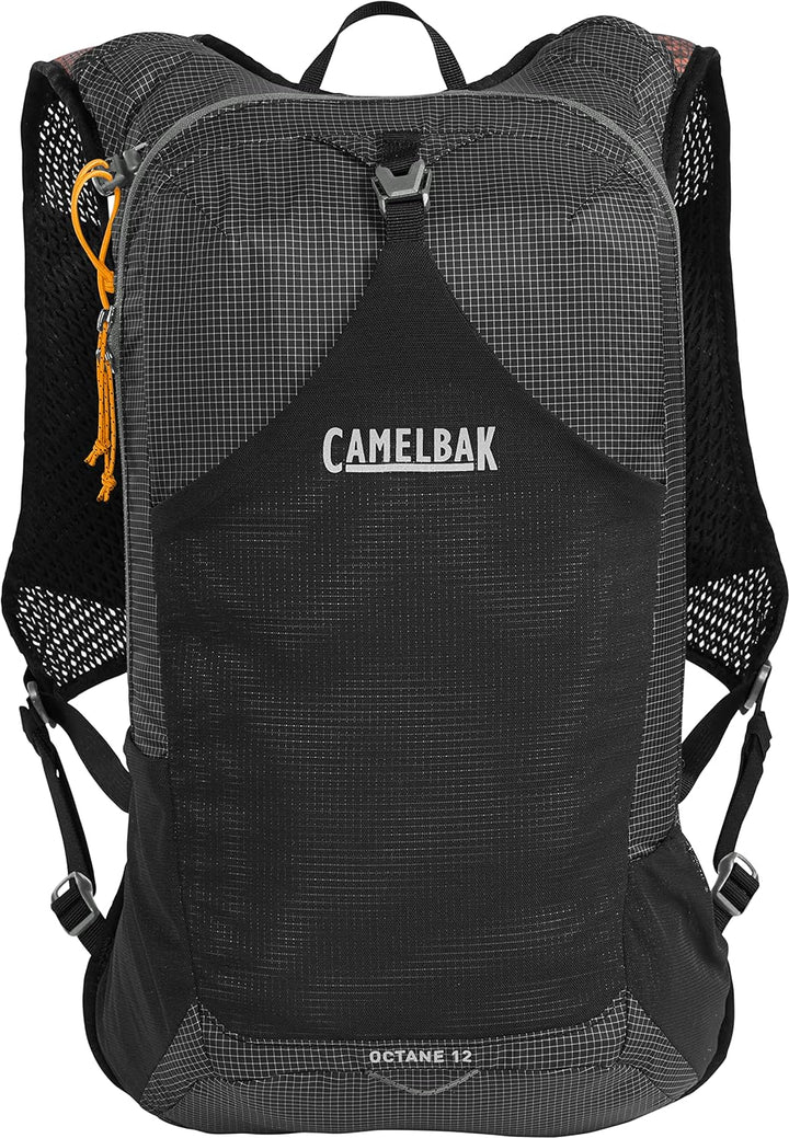CAMELBAK Unisex-Adult Octane Rucksack 12L Schwarz/Apricot, 12L Schwarz/Apricot