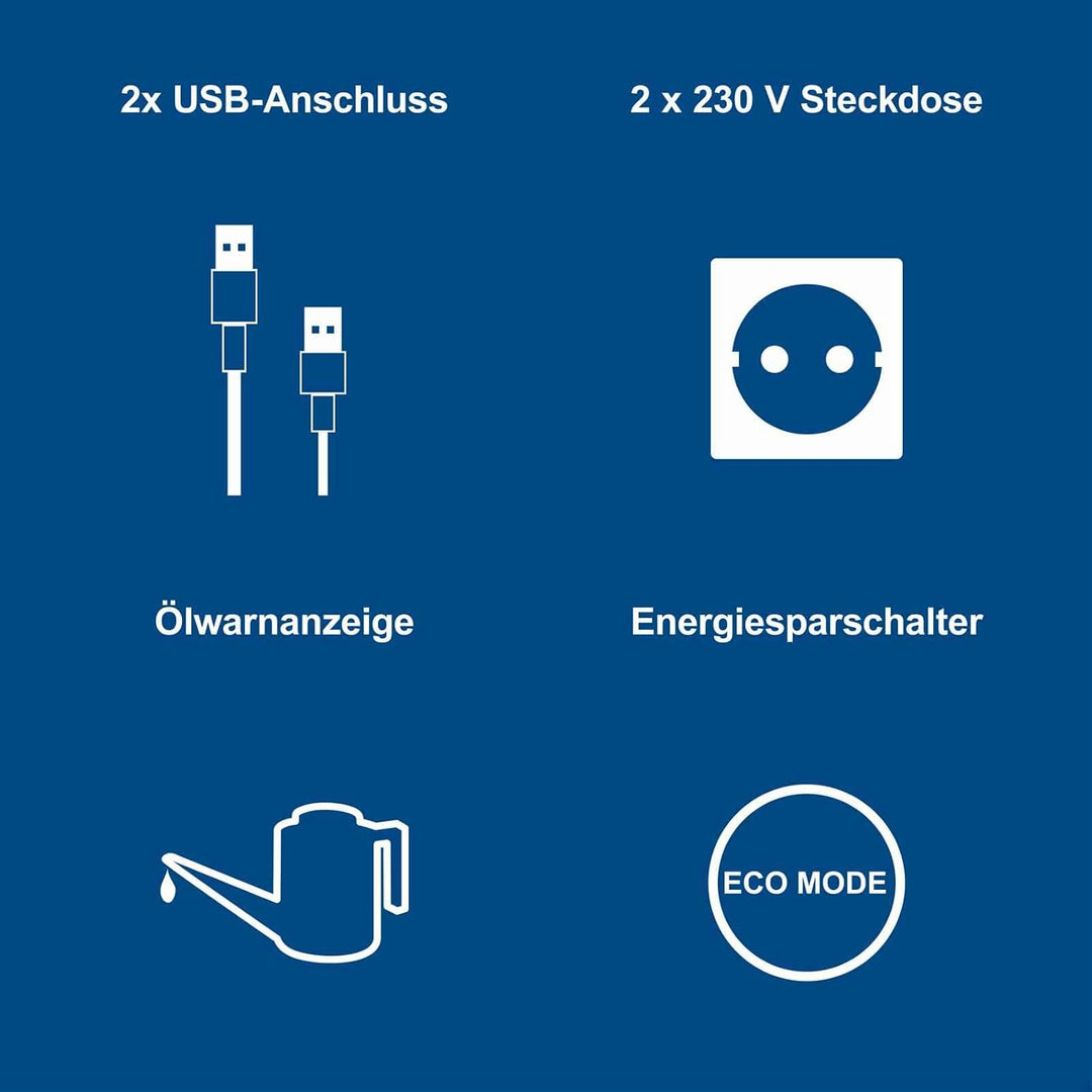 Scheppach Inverter Benzin Stromerzeuger SG2500i Stromgenerator Notstromaggregat | mit Invertertechni