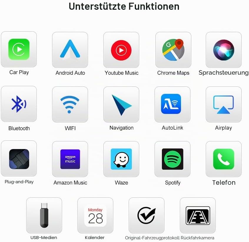 Wireless CarPlay Android Auto MMI Prime für BMW EVO System Series 1 2 3 4 5 6 7 X1 X3 X4 X5 X6 X7 Mi