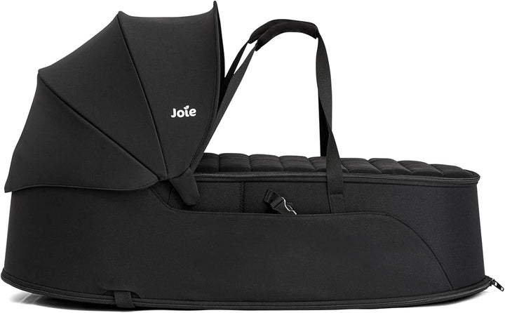 Joie Softtragetasche – Leichte Babytragetasche mit Flacher Liegeposition, Abnehmbarer Sonnenblende &