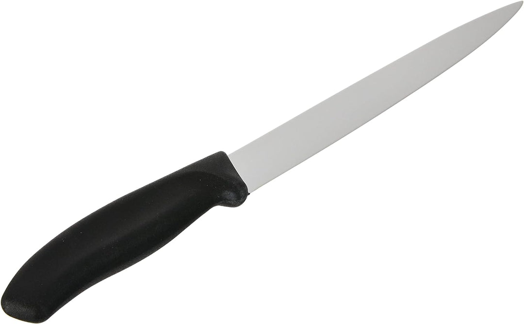 Victorinox, Swiss Classic, Profi Filetiermesser, Extra Scharfe Klinge, gerader Schliff, 20 cm, Robus