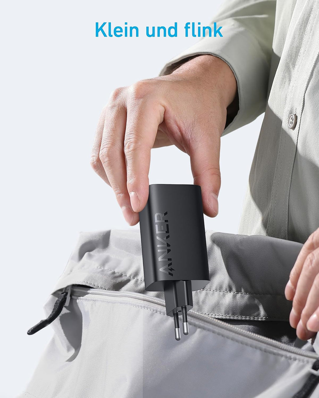 Anker USB C Ladegerät 67W, Anker 335 Netzteil mit PIQ 3.0, 3-Port Schnellladegerät, Für iPhone 16/15
