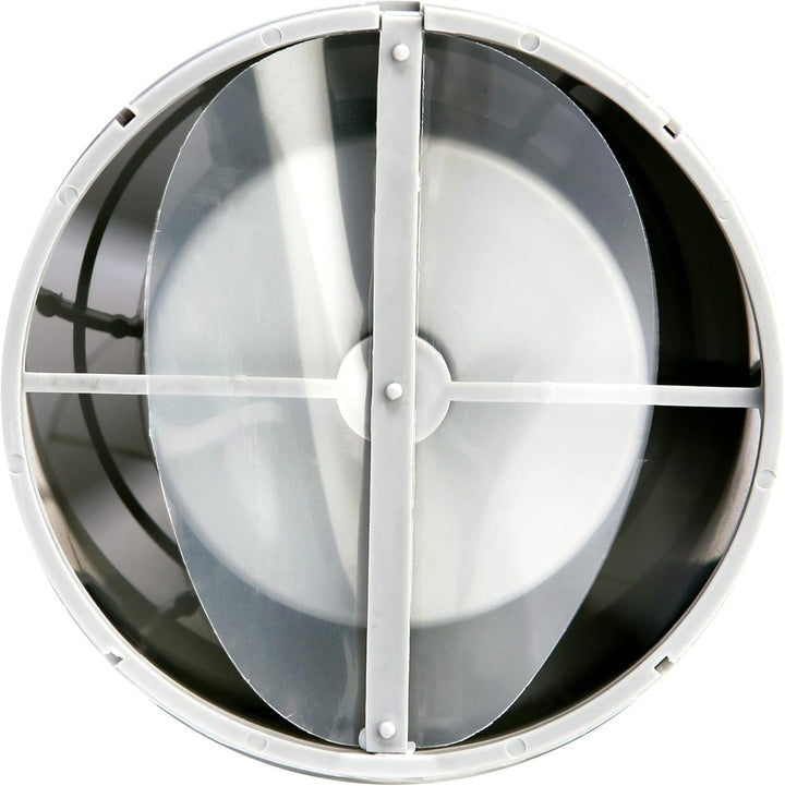 X-MART 10 - Abluftventilator für das Bad - Serienmässig - Schraubenlose Befestigung & Einfache Reini