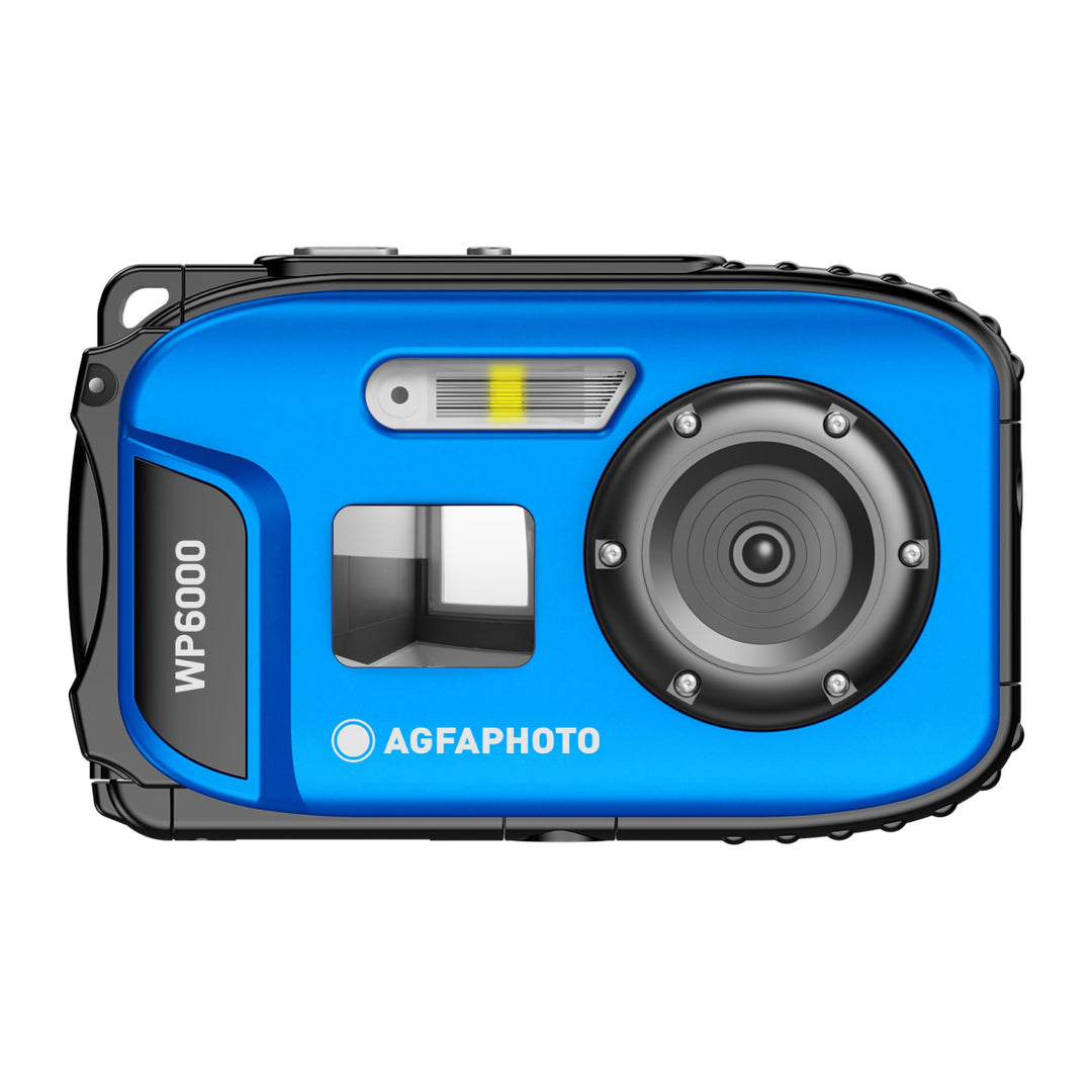 AGFA Photo Realishot WP6000 – wasserdichte Digitalkamera, 3 m/10 ft, 18 MP, HD-Video, 2,4-Zoll-LCD-D