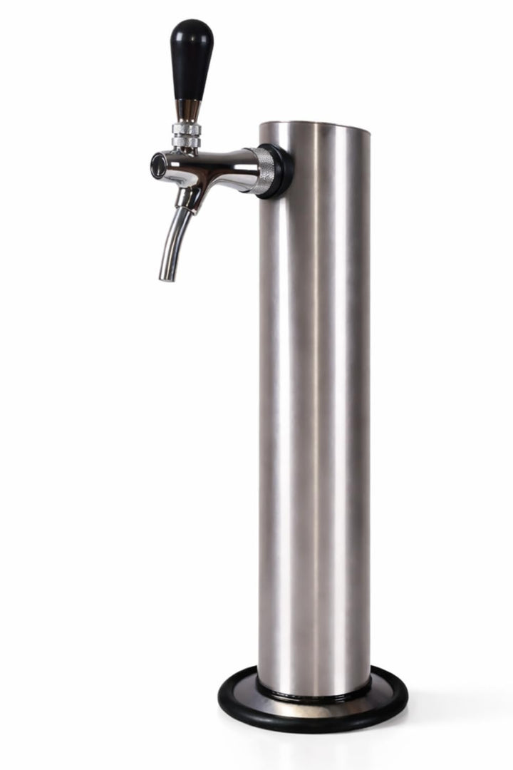 Schanksäule aus Edelstahl mit Kompensatorschankhahn auch für BK 160