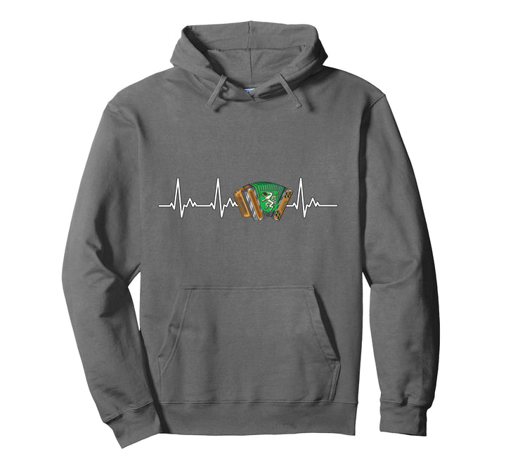 Steirische Harmonika Herzschlag Heartbeat Steiermark Pullover Hoodie