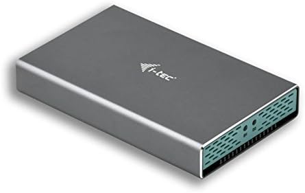 i-tec USB-C 3.1/3.0 MySafe Festplattengehaeuse für 2x SATA M.2 Festplatten RAID 0/1/JBOD, USB-C 3.1