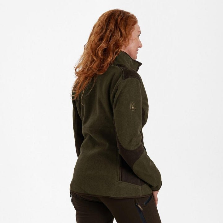 Deerhunter Lady Pam Bonded Fleece Jacket Graphite Green 40, 40