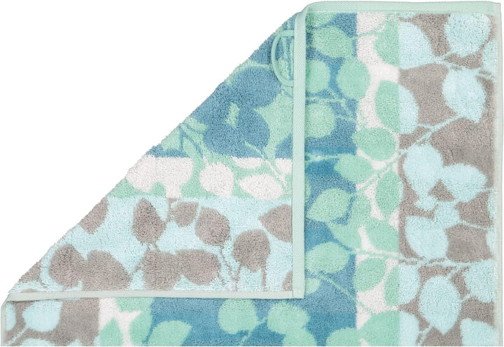 CAWÖ Home Handtücher Noblesse Harmony Floral 1086 Jade - 47 Duschtuch 80x160 cm, Duschtuch 80x160 cm
