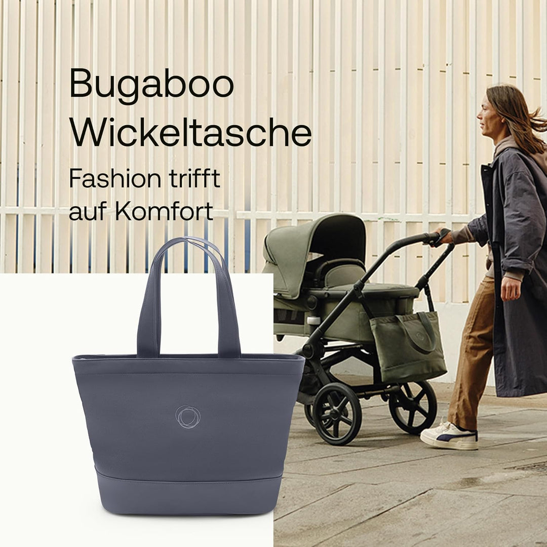 Bugaboo Wickeltasche, Windeltasche mit leicht zugänglichen Fächern, isoliertem Flaschenhalter, Wicke