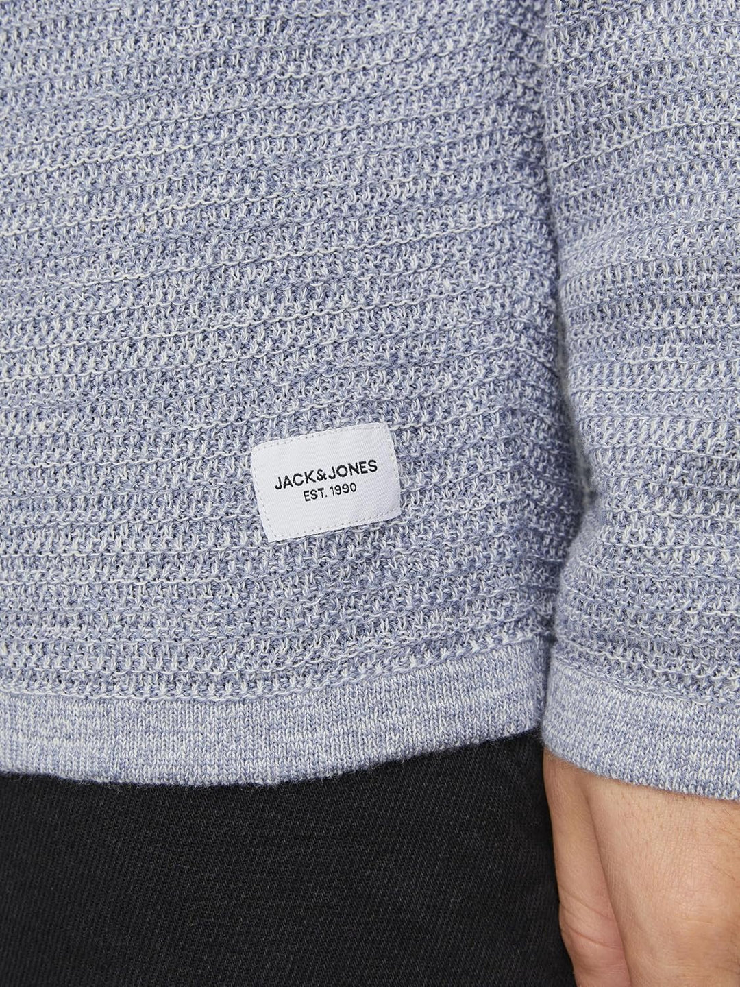 JACK & JONES Herren Jjegreg Knit Crew Neck Sn Strickpullover XXL Pacific Coast/Detail:with Cloud Dan