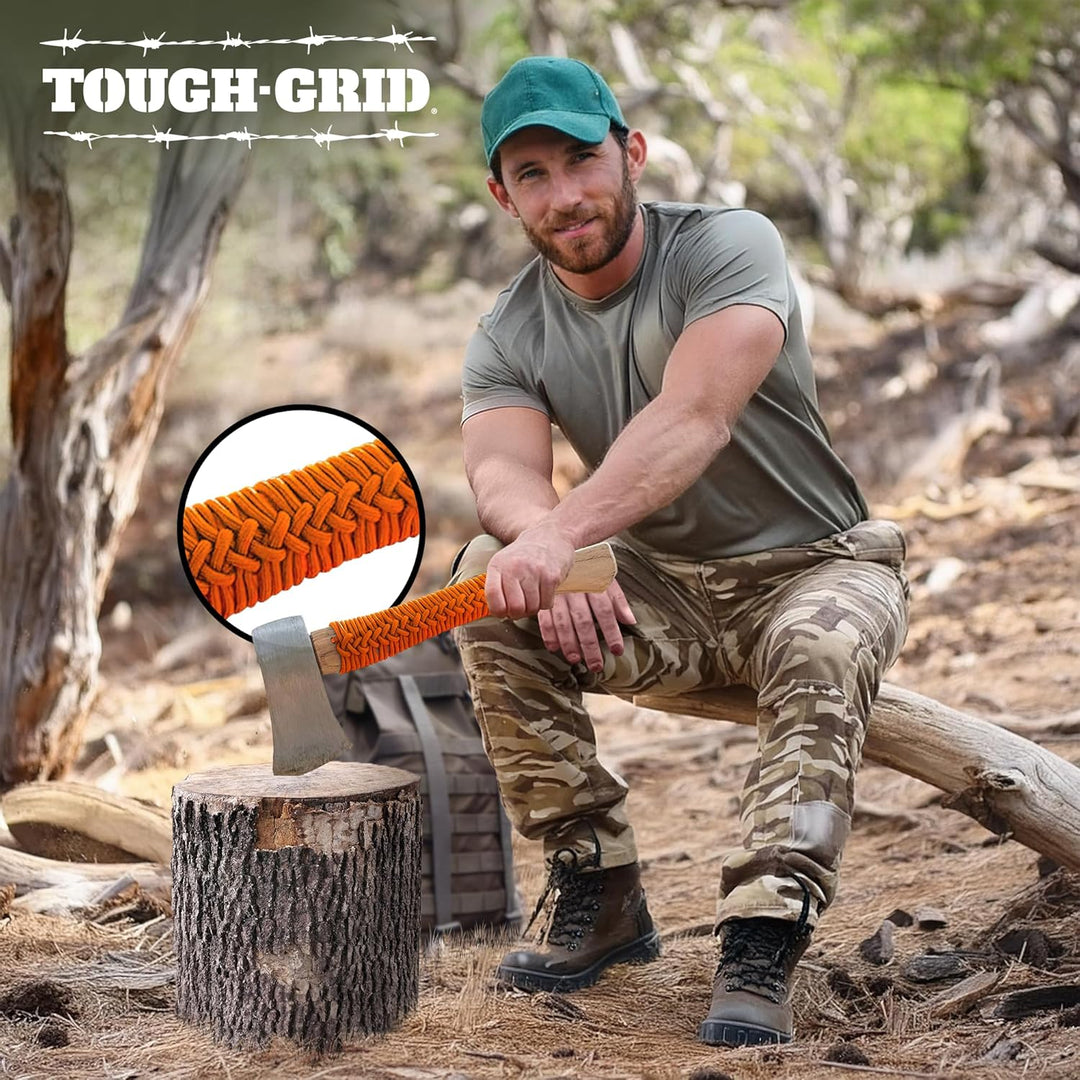 TOUGH-GRID PC100 340kg Paracord - 100% Nylon Militärspezifikationen Typ IV - für Militär, Camping, K