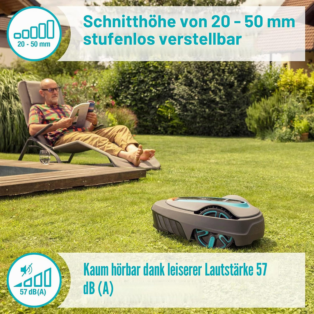 Gardena Mähroboter SILENO city 250 qm PL-Version