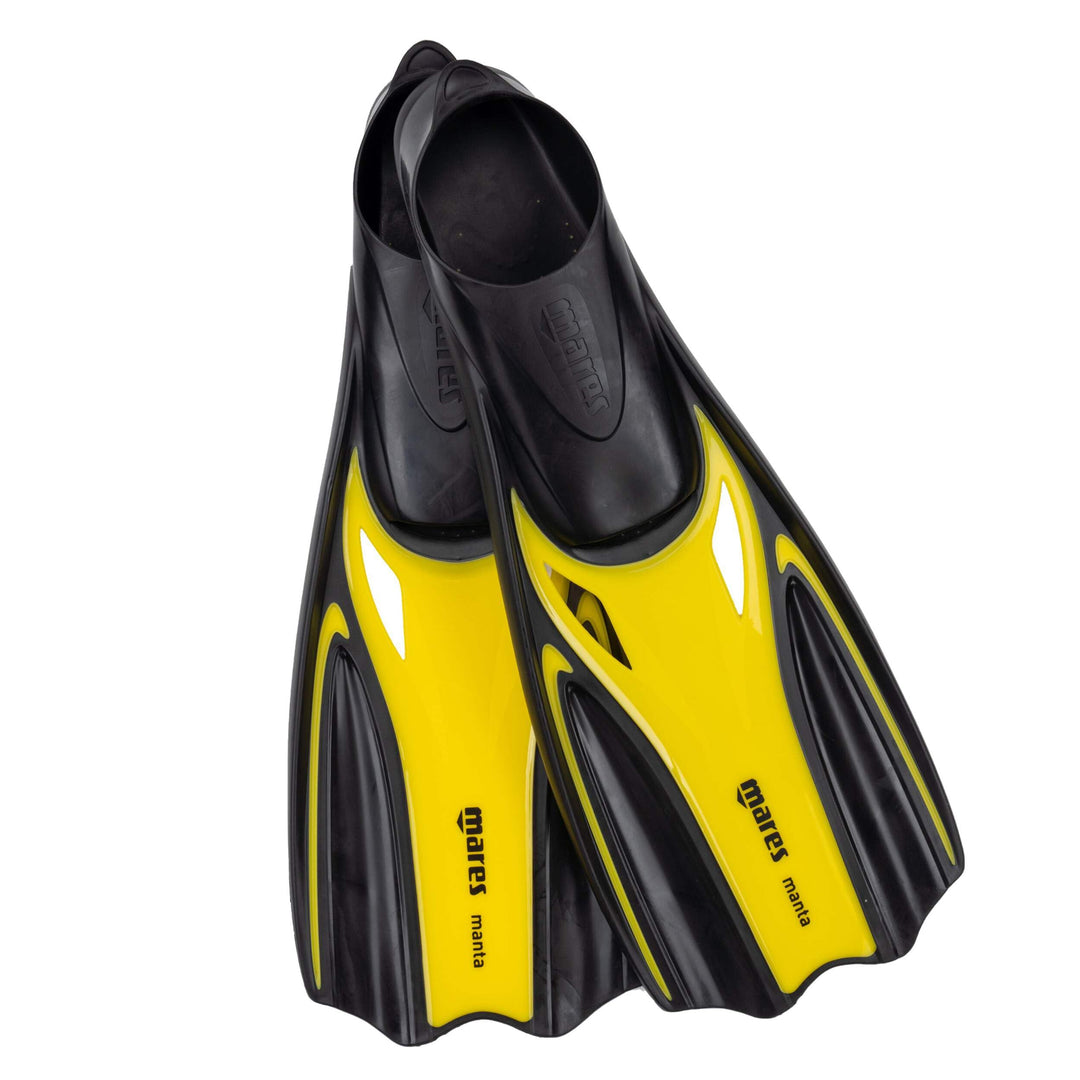 Flosse Mares Aquazone Manta, Schnorchelflosse Erwachsene – Unisex 42-43 Yellow, 42-43 Yellow